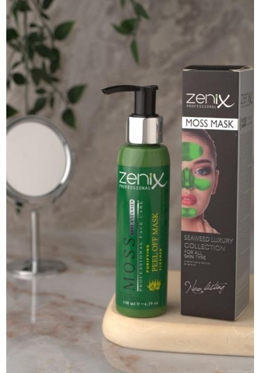 Zenix Soyulan Yüz Maskesi Pompalı Yeşil 130 ML