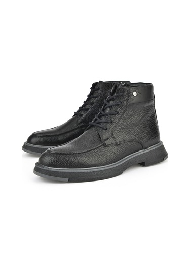 Ziya, Erkek Hakiki Deri Bot 1431024z6601 Siyah 1431024z6601 000 Siyah