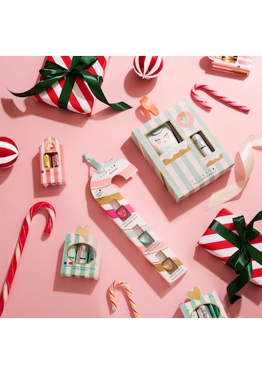 Inuwet Noel Baba Ve Baston Şeker Şeklinde 2'li Banyo Bombası Seti Fresh
