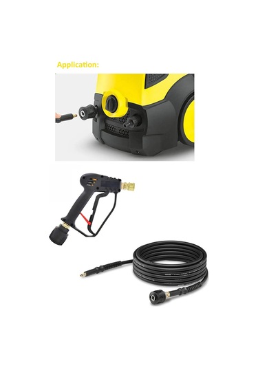 M22x1.4mm Yüksek Basınçlı Yıkama Hortumu Konnektörü Yıkama Çıkış Adaptörü Karcher Uyumlu K2 K3 K4 K5 K6 K7