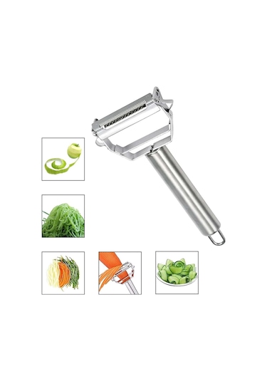 Büro Ev Ofis Mutfağı İçin Çift Fonksiyon Soyucu Jülyen Soyabilir Meyve Sebze Soyacağı Diğer