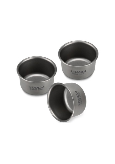 Lixada Mini Titanyum Çay Bardağı Ev Ofis Açık Kamp Yürüyüş Kahve, Seçenek 1 Pcs 35 ML