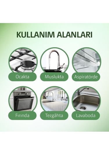 Marc Mutfak Temizleyici Yağ Çözücü Limon Kokulu Sprey 750 ML