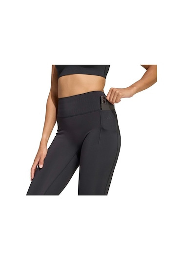 Adidas Kadın Siyah Tayt Opt Pl 7/8 L Jz1271 SiYAH