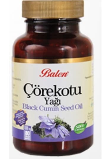 Balen Çörek Otu Yağı 80 Kapsül