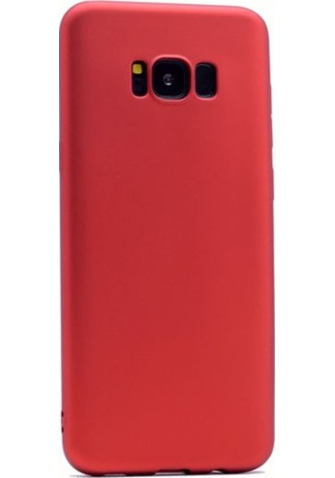 Samsung Galaxy S8 Plus Kilif Soft Mat Silikon Korunakli Kapak 409710441