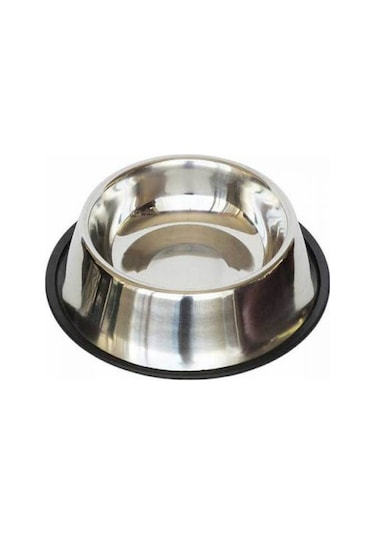 Kaydrımazlı 14 CM Çelik Köpek Mama ve Su Kabı