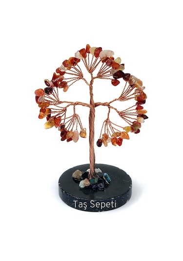 Gerçek Akik Doğal Taşı Ağaç