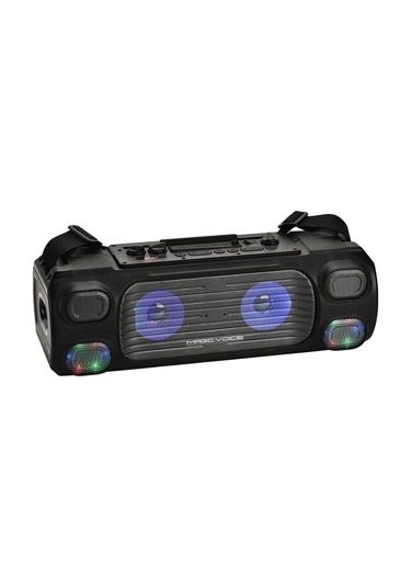 Magıcvoıce Mv-7001 Vhf El Mik Usb/sd/bt/uk 40 Watt Işıklı Taşınab