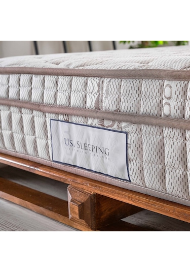 Us.Sleepıng Us. Sleepıng Ultra Ortopedik Optimum Bamboo Yaylı Yatak 90 X 190