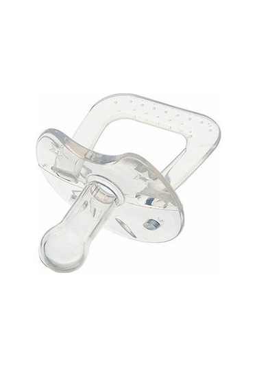 Sones Bebek Ürünleri Tam Silikon Yuvarlak Başlı Başparmak Şeffaf Emzik Yuvarlak Başlı