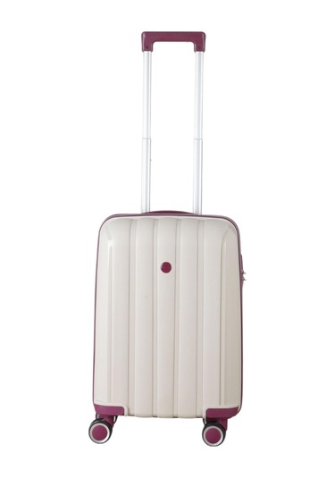 Mçs Polipropilen Valiz V305 55 Cm S18y10003355 11148 Kemik/mürdüm