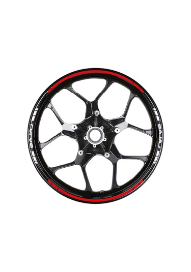 Bajaj Yazılı Dış Jant Sticker Modeli