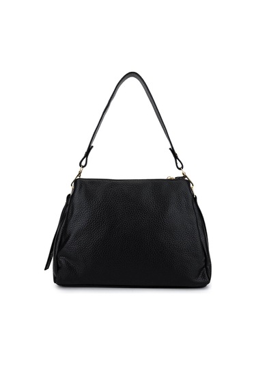 Tamer Tanca Kadın Suni Deri Siyah Floter Kol Çantası 1003 2033 Bn Cnt Sk25-26 Sıyah Fltr Siyah