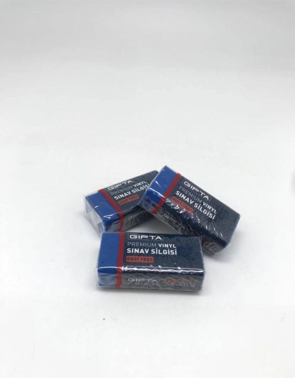 Premium Sınav Silgisi Dust Free Mavi 3'lü