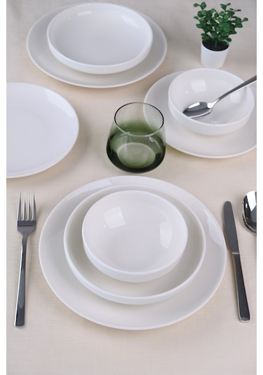 Tabak Evi Porselen Sofia Yemek Takımı 8 Parça 2 Kişilik