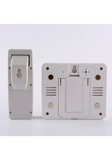 My Topped Lcd Kapalı/açık Hava Termometresi, Kablosuz Verici, C/f Max/min Ekranlı