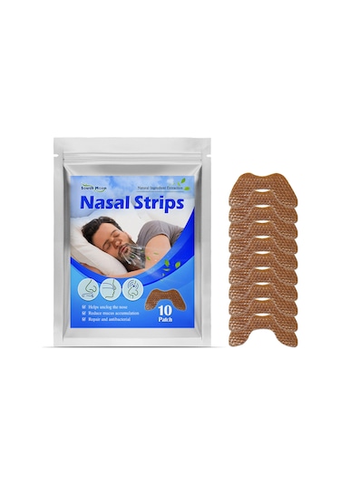 Youmex South Moon 10 Adet Burun Açıcı Yapışkan, Horlamayı Önleyici Nazal Bant