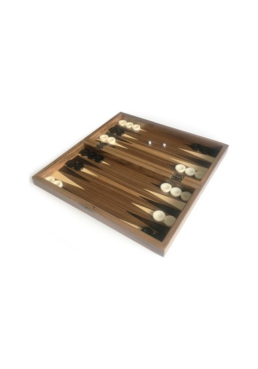 Star Ege Masif Ahşap Kareli Tavla Büyük