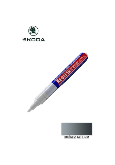 Oto Tam Örtücü Rötüş Kalemleri Skoda Lf7m Business Gri Met Çizik Giderici Oto-11968