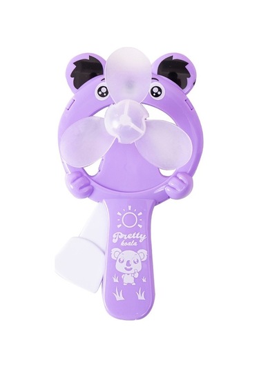 Cbtx Preslenmiş Karikatür Mini Yelpaze Fan