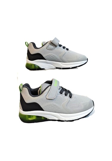 Kinetix Vanya Gri Cırtlrı Erkek Çocuk Spor Ayakkabı Gri