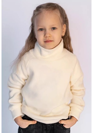 Libertykid Yüksek Yakalısı Sıcak Tutan Polar Balıkçı Yaka Kazak 174743495 Bej