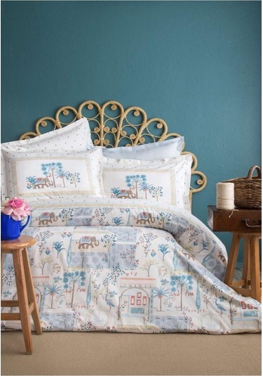 Apricitas Home Nevresim Tk. Dreamland Mavi Ç.k Mavi