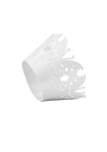Suntek 50xbutterfly Desen Cupcake Sarmalayıcıları Oymak