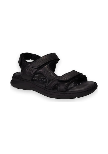 Forelli 40526-m Bruce Siyah Erkek Sandalet Siyah