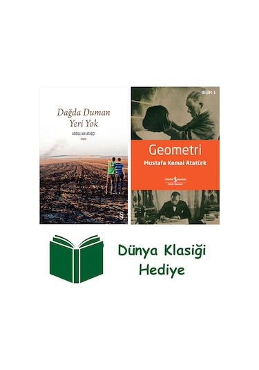 Dağda Duman Yeri Yok + Geometri + Dünya Klasiği Hediye