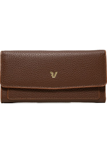 Taba Cüzdan & Kartlık Kadın Diğer 2801 Roncato Flother Skın Wallet Taba