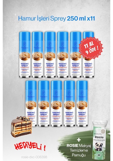 Premium 11 Al 9 Öde, 250 Ml Hamur İşleri Hediyeli