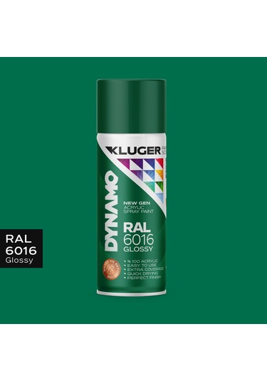 Kluger Yeşil Spey Boya Ral 6016