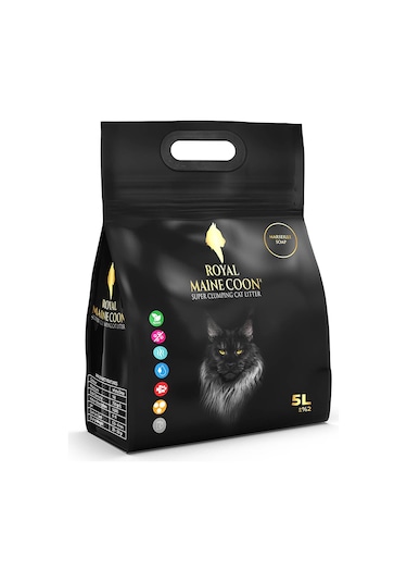 Royal Maine Coon Marsilya Sabunu Kokulu Perlit Kedi Kumu 5 L
