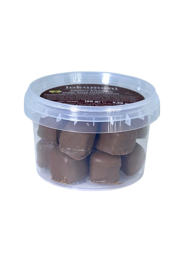 Çikolatalı Duble Antep Fıstıklı Lokum 150 Gr