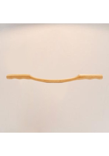 Suntek Ahşap Guasha Kazıma Çubuk Masaj Aracı Kazıyıcı Geri Bej