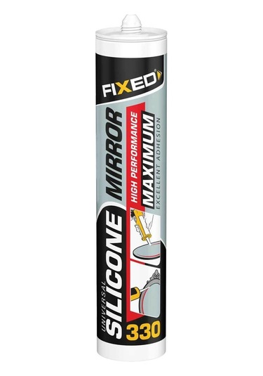 Sgs Fıxed Ayna Silikonu Şeffaf 330 Gr F330 Çok Renkli