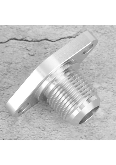 Wezone T3 T4 Gt40 Turbin Yağ Geri Dönüş Flanşı - T6061 Alüminyum, An12 Bağlantı, M8 Cıvata, Sızıntı Engellli