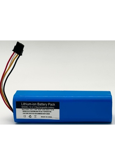 Xiaomi Mop 2 Pro Plus 3d 5200 Mah Robot Süpürge Yanmaz Batarya 14.4v Li-ion Güç Kaynağı Geniş Alanlarda Etkili Temizlik