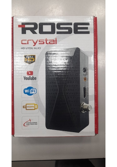 Rose Crystal Hd Mini Uydu Alıcı