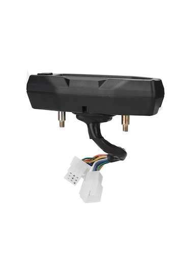 Pazly Evrensel Lcd Dijital Motosiklet Hız Göstergesi Kilometre Saati Dijital Metre K17888