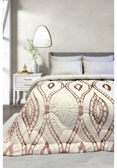 Alla Turca Desenli Jakarlı Wellsoft Uyku Seti-özel Çanta Hediyeli-düz Çarşaflı 2 Yastık Kılıflı, S.kahve/krem Krem - Sütlü Kahverengi Alla Turca Desenli Jakarlı Wellsoft Uyku Seti-özel Çanta Hediyeli-düz Çarşaflı 2 Yastık Kılıflı, S.kahve/krem Krem - Sütlü Kahverengi
