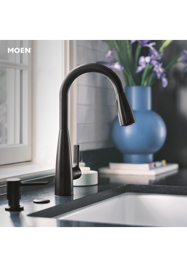 Moen 87627bl Haelyn Tek Saplı Aşağı Çekmeli Püskürtücü Mutfak Mus Diğer