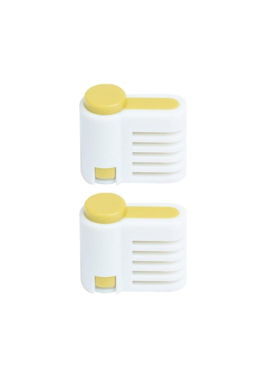 Suntek 2 Parça Dıy Kek Eşitleyici Dilimleme Yapma Sarı Sarı Diğer