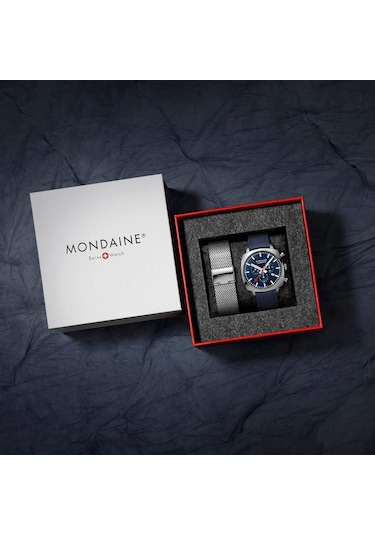 Mondaıne Grand Cushıon Msl.41440.ld.set Erkek Kol Saati Gümüş
