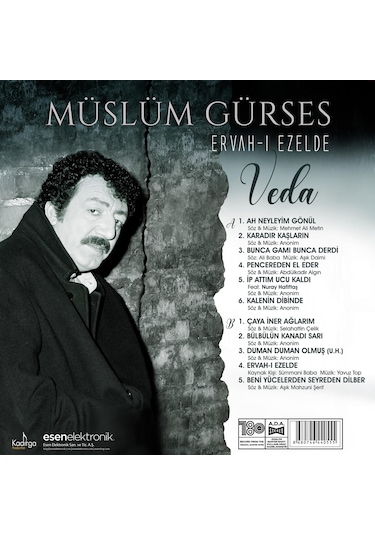 Müslüm Gürses - Ervah-ı Ezelde / Veda Plak