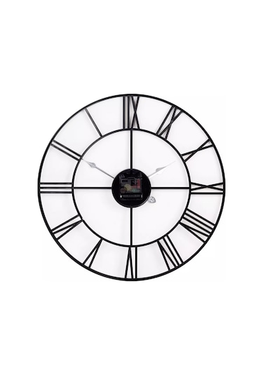 Rubın Duvar Saati, Sessiz, Ç-45.5 Cm 243714924 Siyah