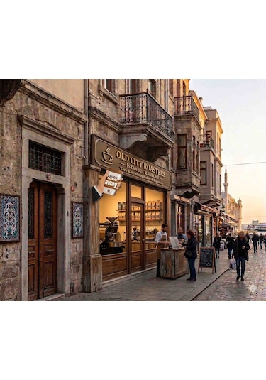 Take Away Çiftaraflı Işıksız Fener Tabela