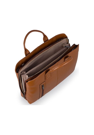 Bilik Deri Business Taba Unisex Laptop & Evrak Çantası Blm09 2197 Taba